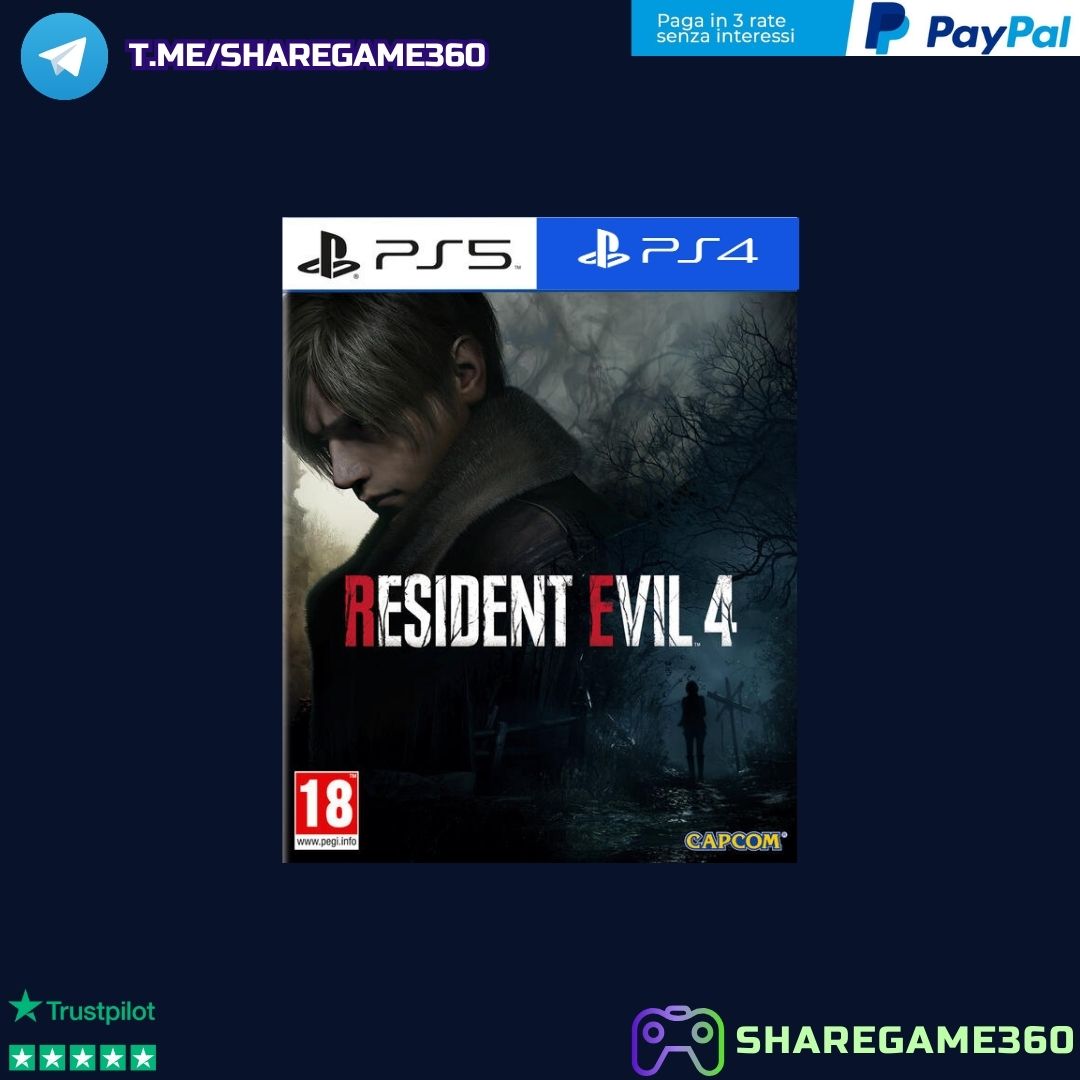 Noleggio Resident Evil 4 Remake PS4 - PS5 – Sharegame360
