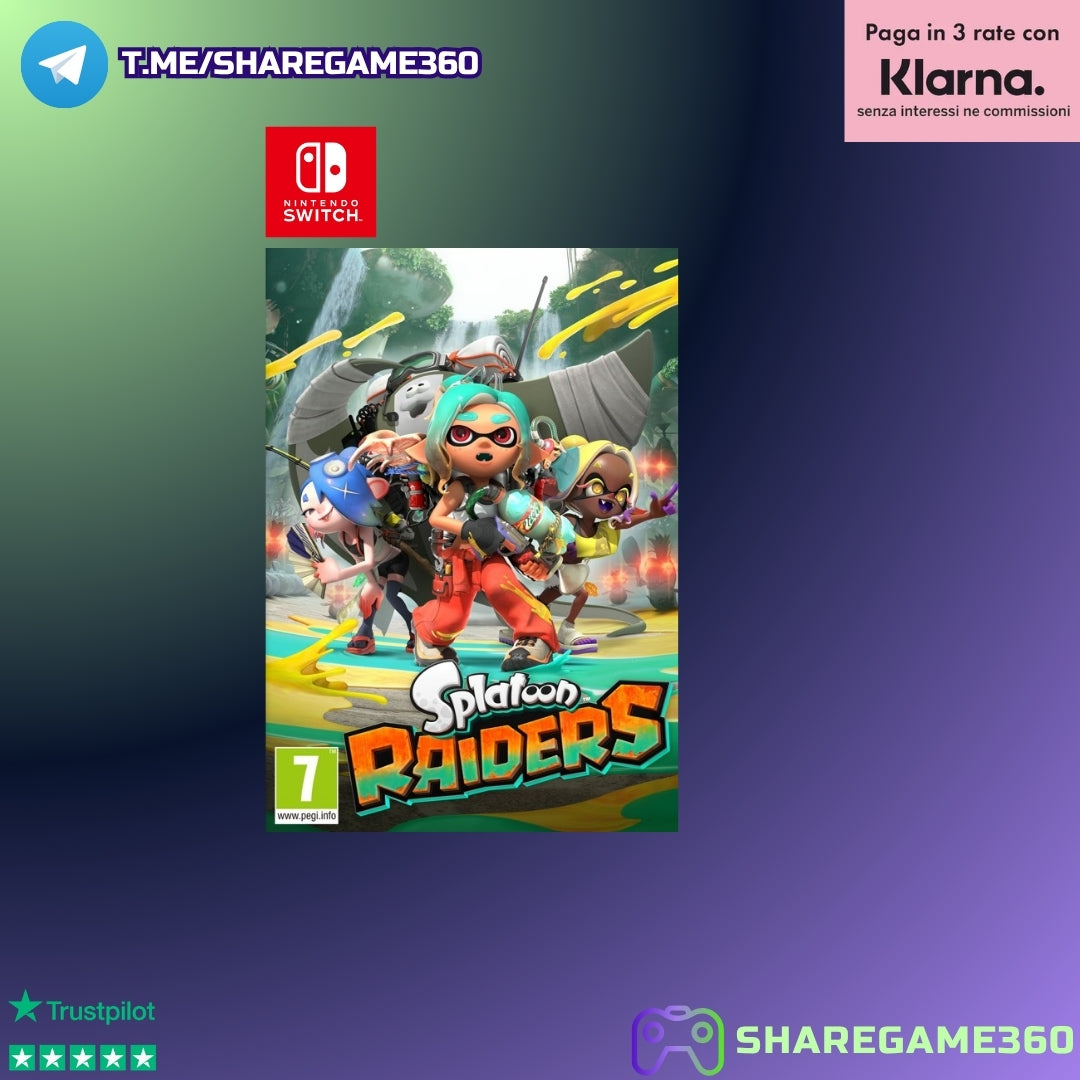 Splatoon Raiders – Account Nintendo Switch 2