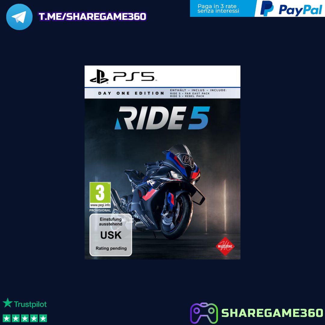 Ride 5 [Account PS5] – Sharegame360