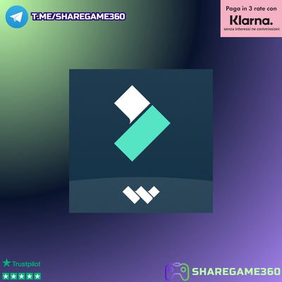 Wondershare Filmora 15 Video Editor (PC) (1 Dispositivo, 1 anno) - Account