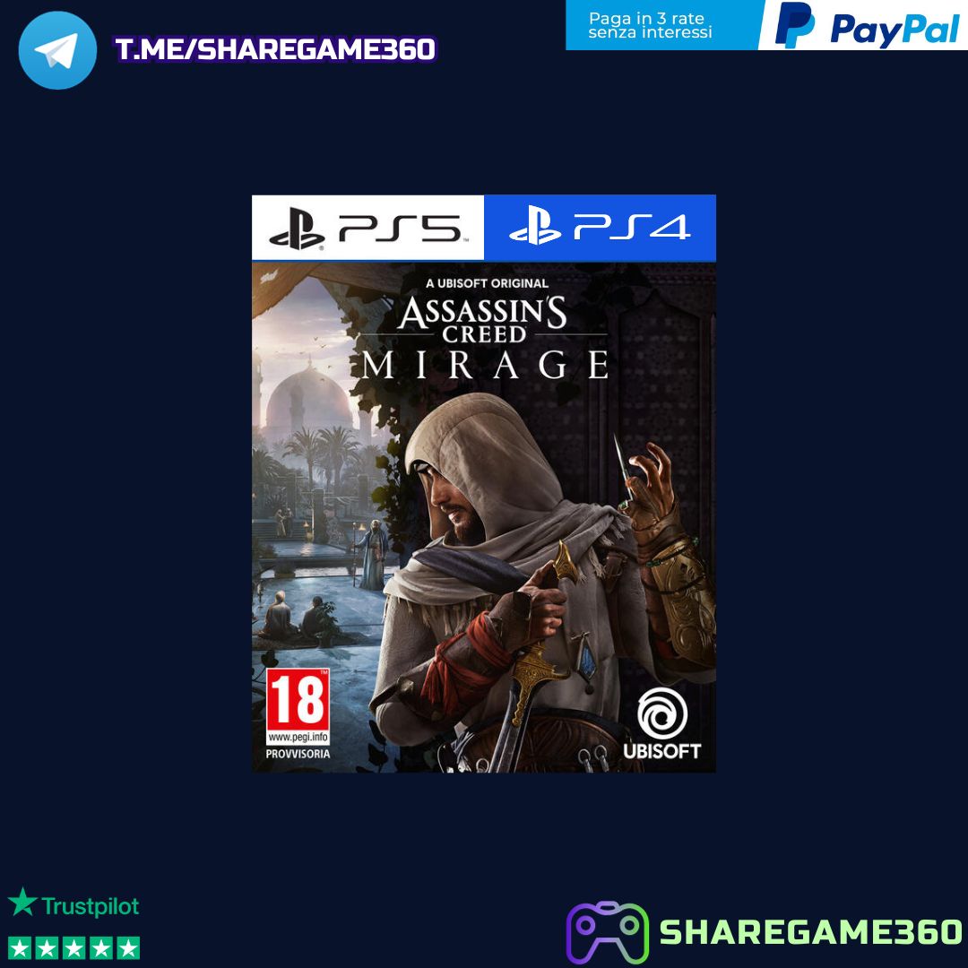Assassin's Creed Mirage [Account PS4-PS5] – Sharegame360