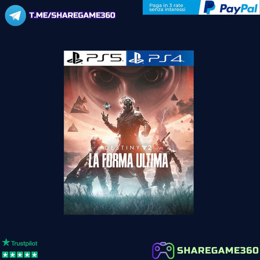 Destiny 2: La Forma Ultima [Account PS4-PS5]