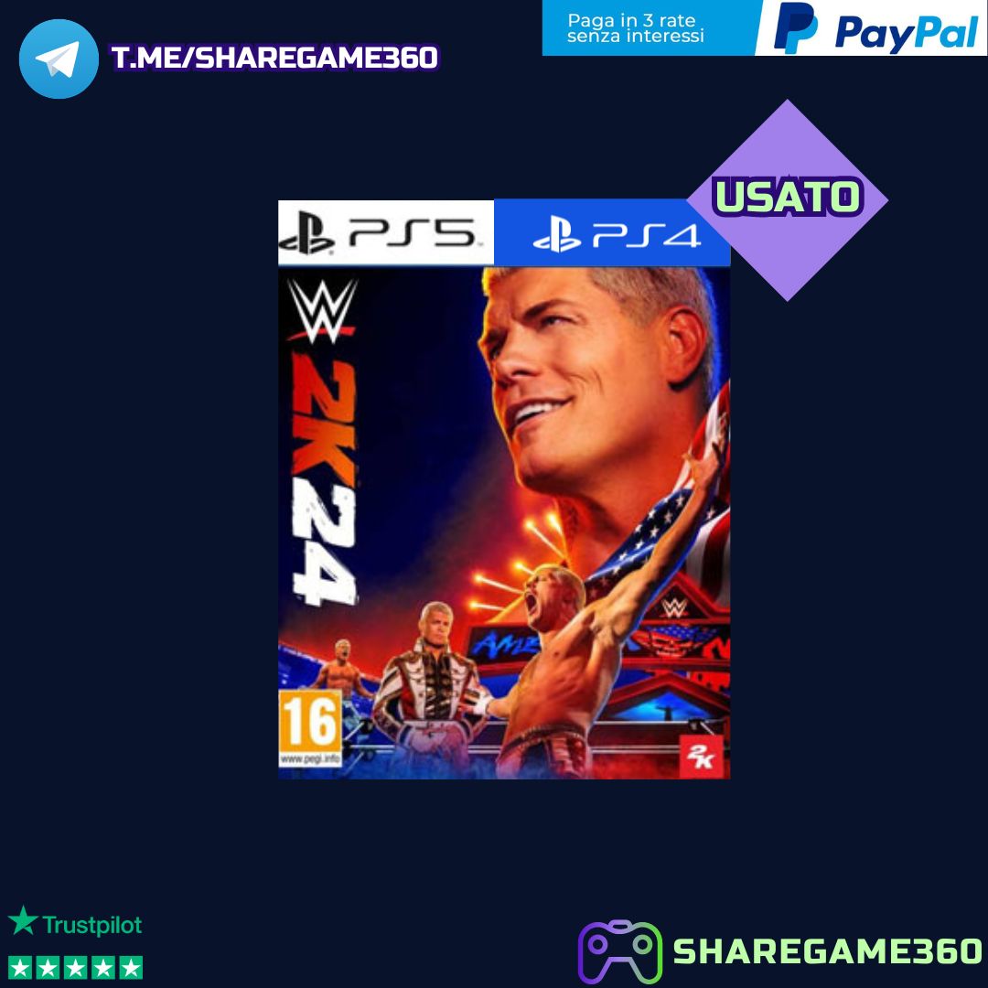 [USATO] WWE 2K24 [Account PS4-PS5]