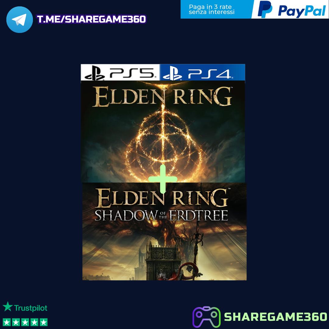 Noleggio Elden Ring + Shadow Of The Erdtree [Account PS4-PS5]