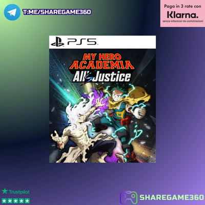 My Hero Academia: All’s Justice [Account PS5] – Gioco Digitale per PlayStation 5
