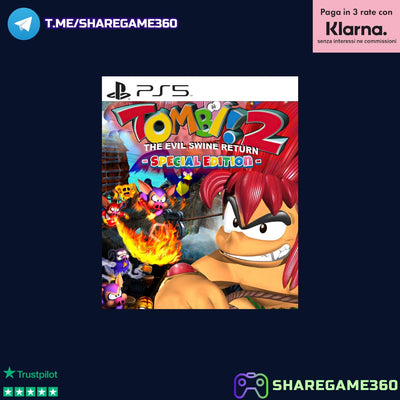 Tombi! 2 Special Edition - Completamente in 3D [Account PS5]