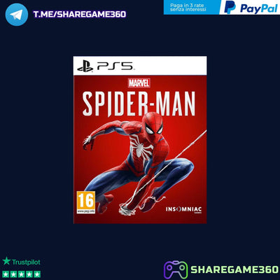 Noleggio Marvel's Spider-Man Remastered [Account PS5]