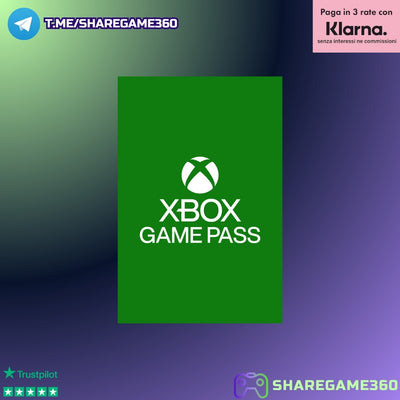 Gamepass Ultimate Xbox One - Xbox Series X/S 12 mesi