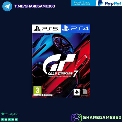 Noleggio Gran Turismo 7 [Account PS4-PS5]