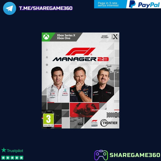 F1 Manager 23 [Account Xbox One - Xbox Series X/S]