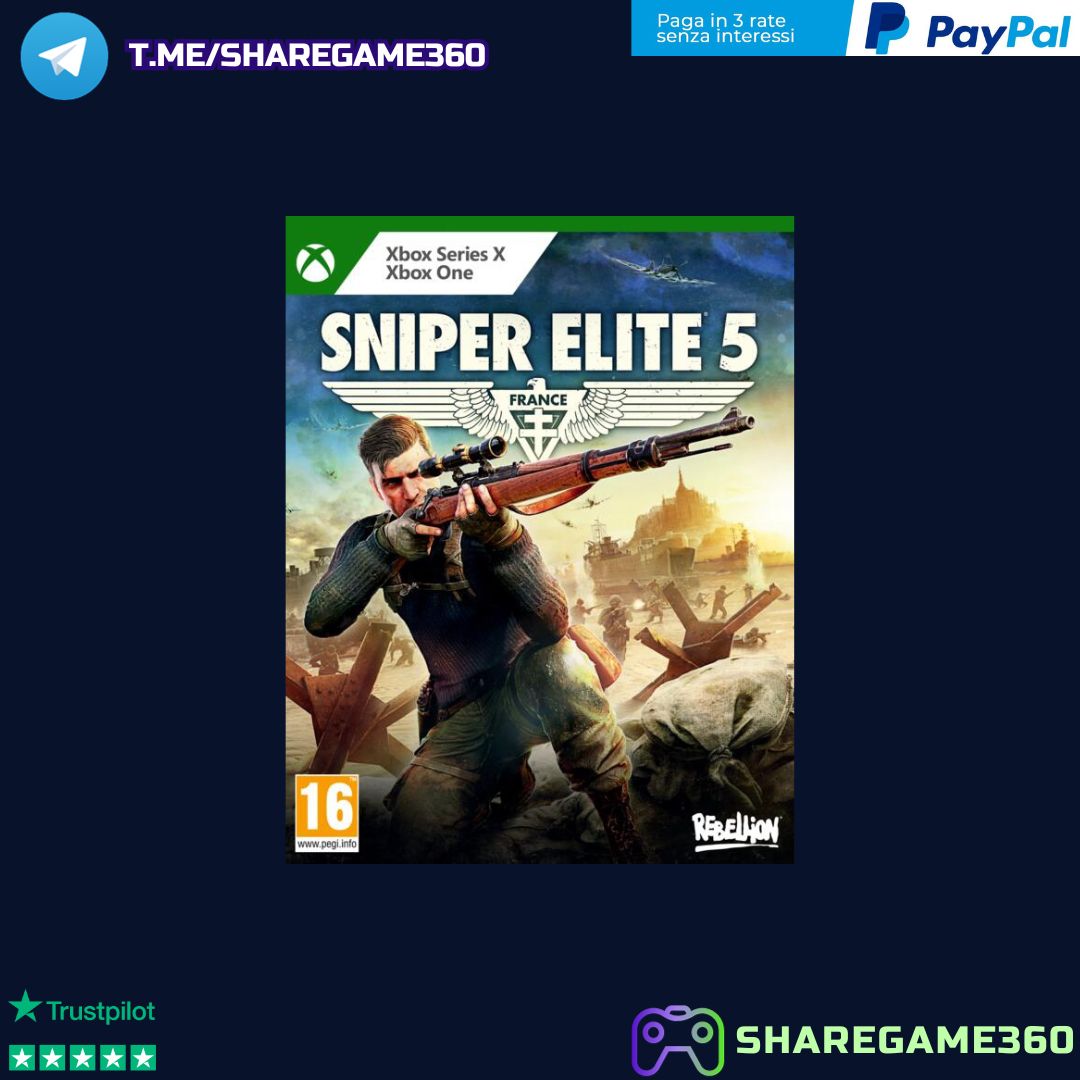 Sniper Elite 5 [Account Xbox One - Xbox Series X/S]