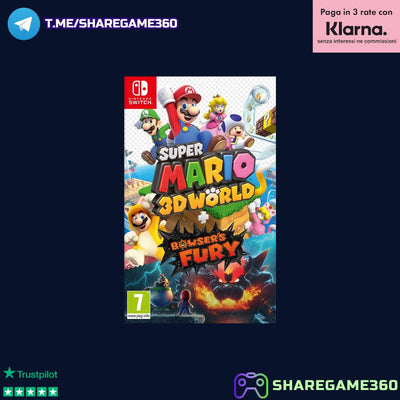 Super Mario 3D World + Bowser’s Fury [Account Nintendo Switch]