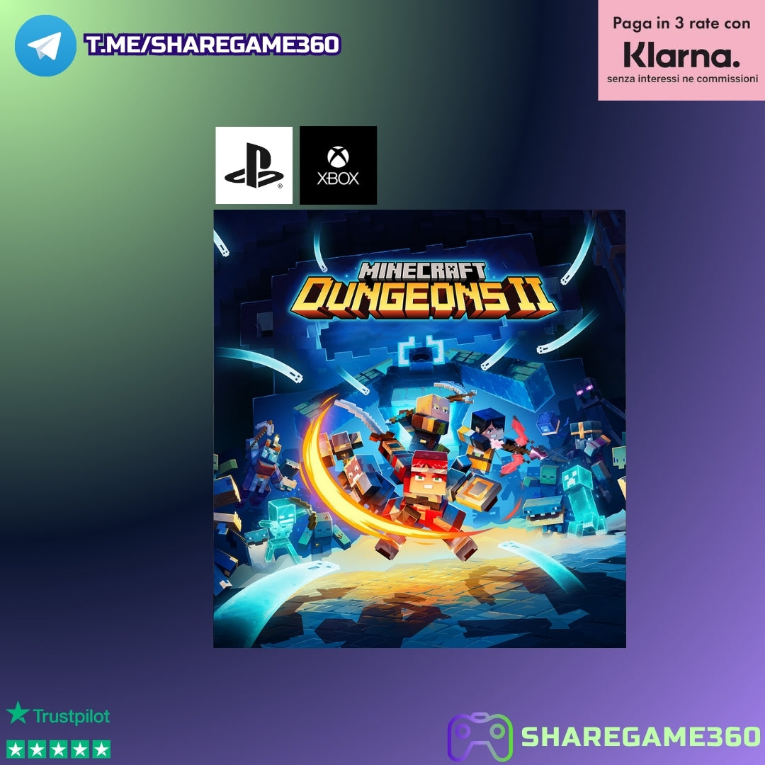 Minecraft Dungeons II [Account PS5-Xbox Series X/S]