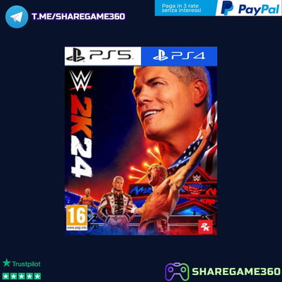 WWE 2K24 Cross-Gen Digital Edition [Account PS4-PS5]