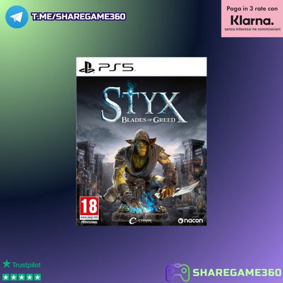 Styx: Blades of Greed [Account PS5] – Gioco Digitale per PlayStation 5
