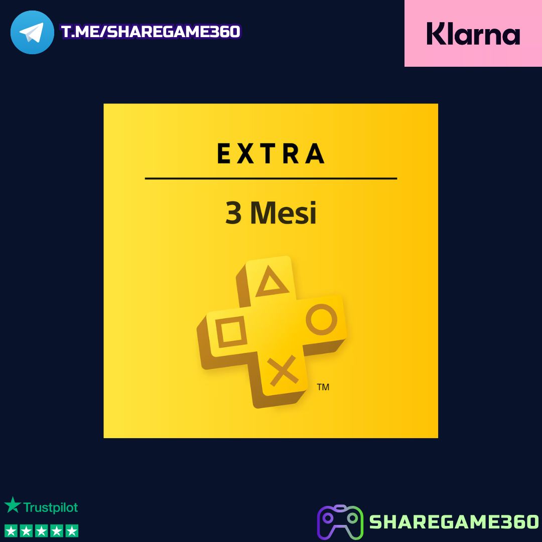 Abbonamento PlayStation Plus Essential - Extra - Premium 80-90 Giorni - 11/12 Mesi Account PS4-PS5 [NO CODICE]