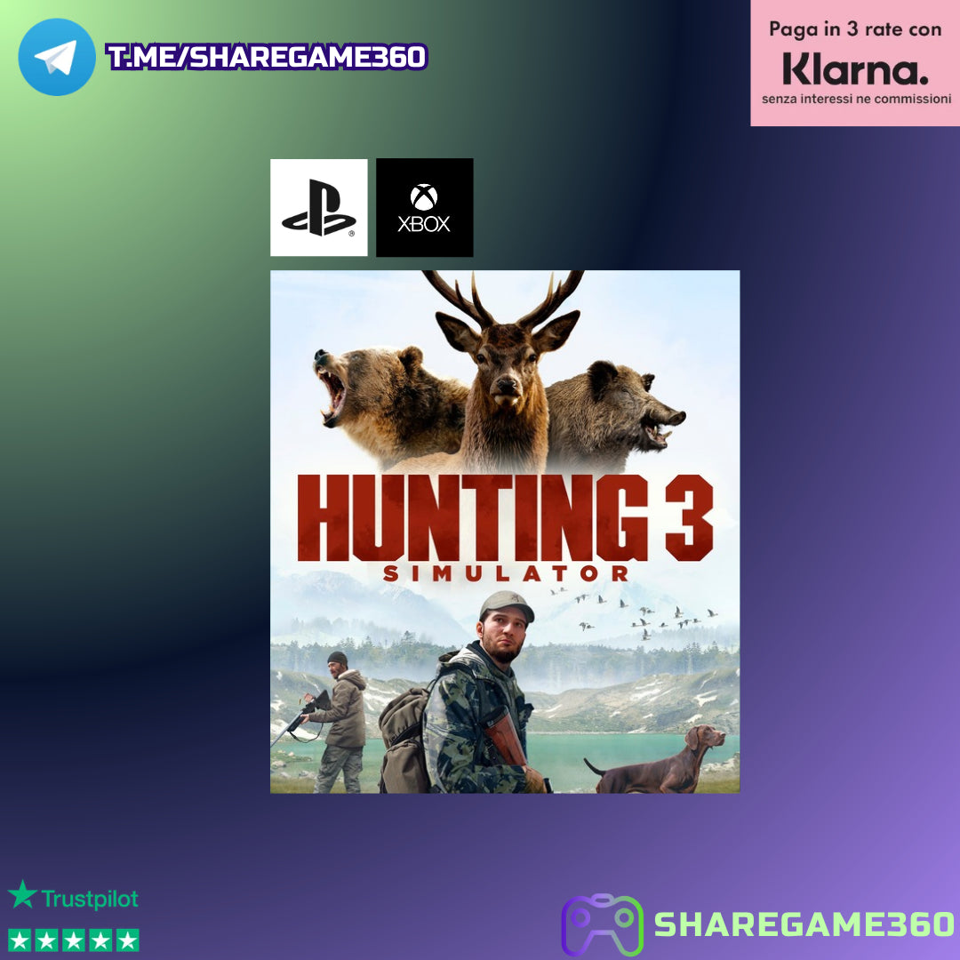 [PREORDER] Hunting Simulator 3 [Account PS5-Xbox Series X/S]