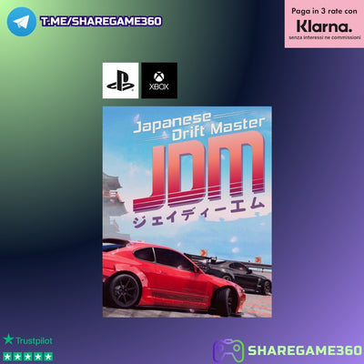 JDM: Japanese Drift Master [Account PS5 e Xbox Series X/S] | ShareGame360