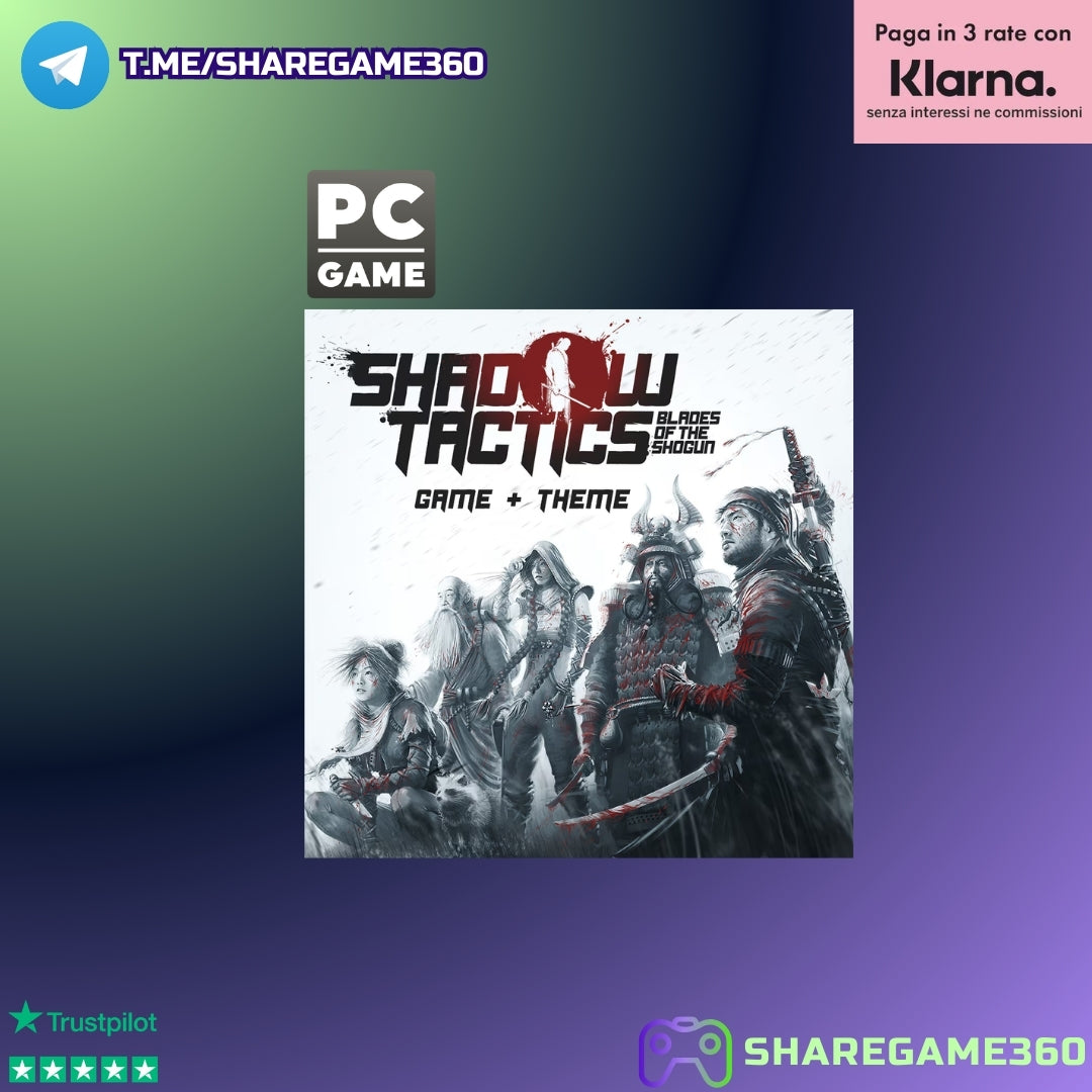 Shadow Tactics: Blades of the Shogun [PC GAME] – Versione Digitale