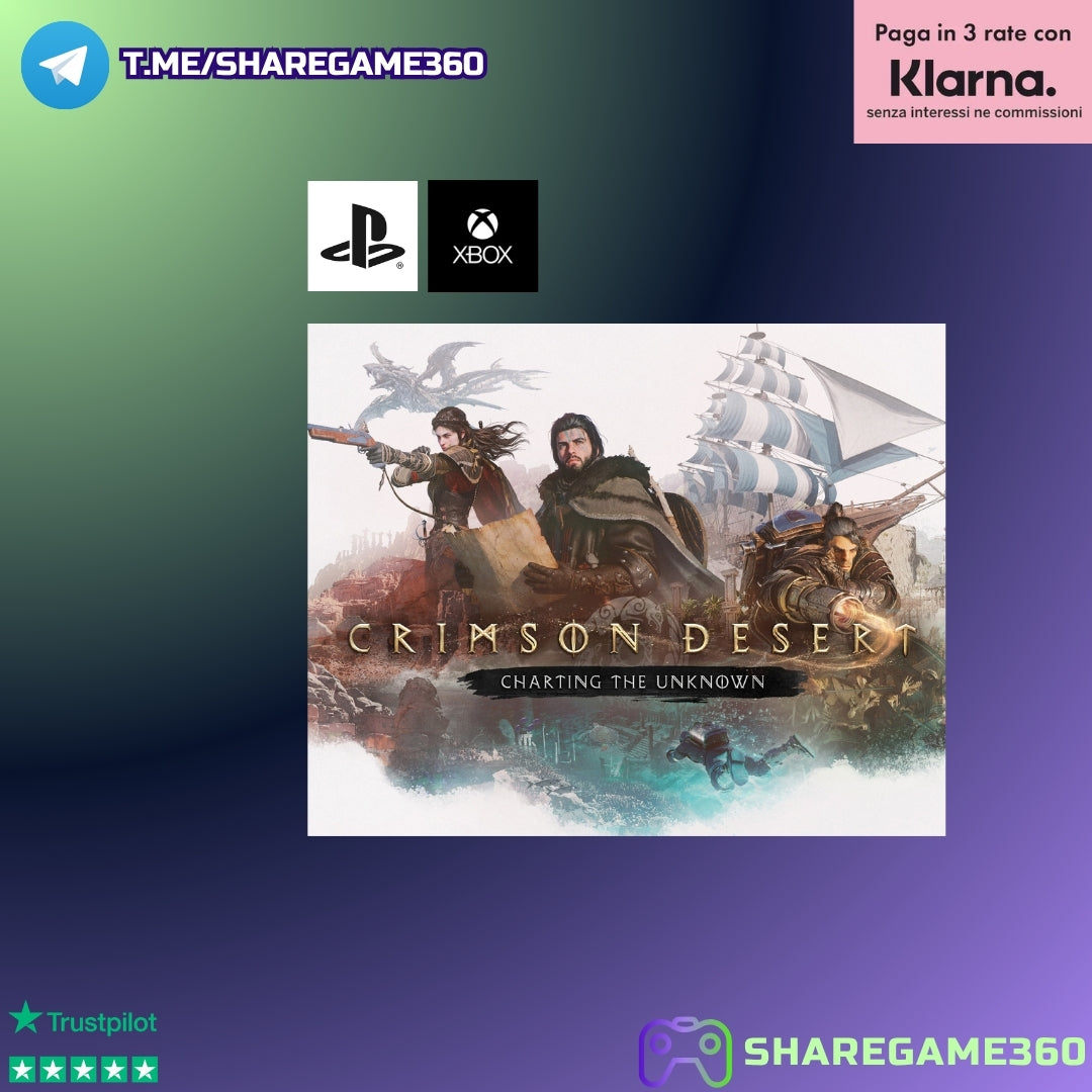 [PREORDER] DLC Crimson Desert: Charting the Unknown [Account PS5-Xbox Series X/S]