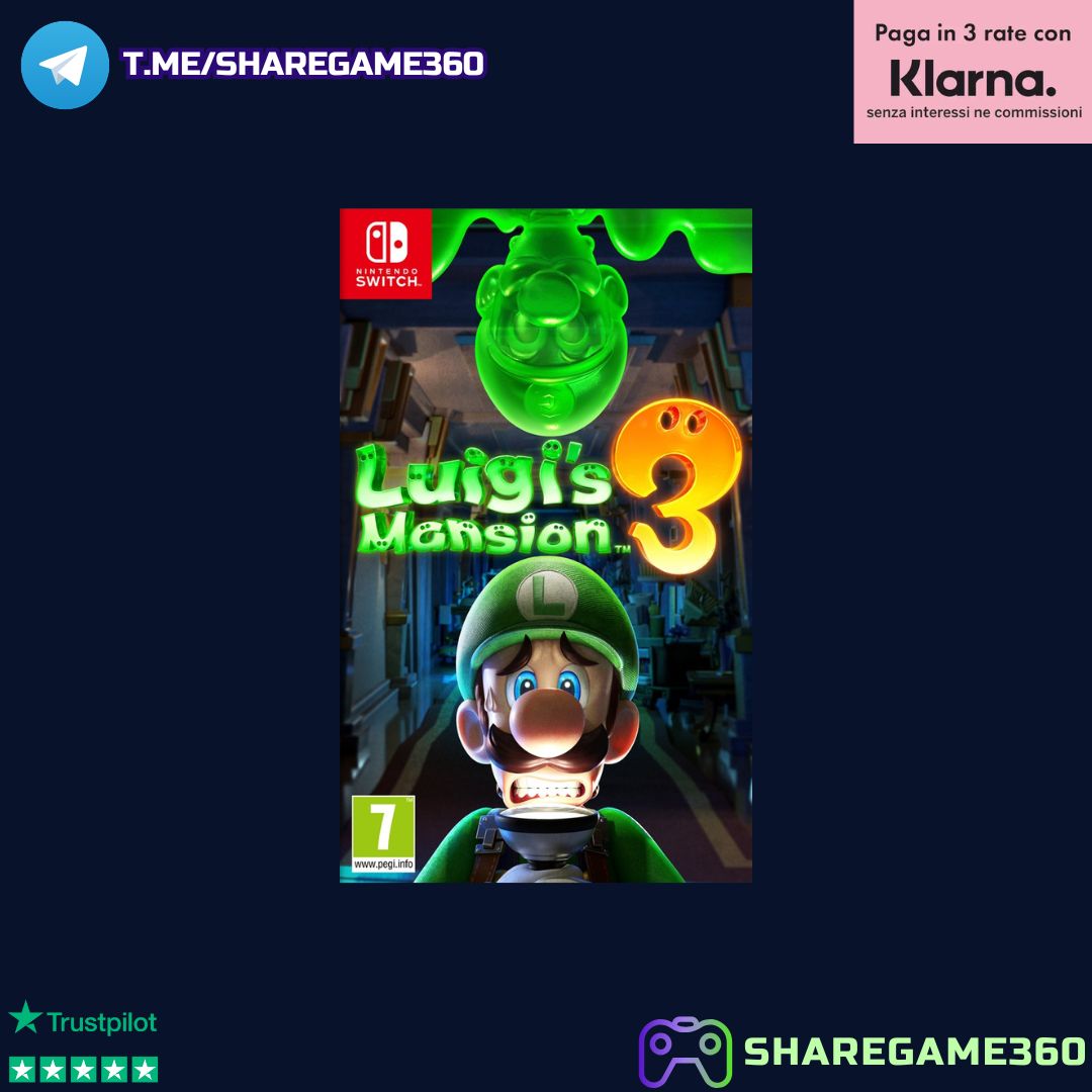 Luigi's Mansion 3 [Account Nintendo Switch]