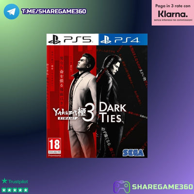 Yakuza Kiwami 3 & Dark Ties [Account PS4-PS5] – Gioco Digitale