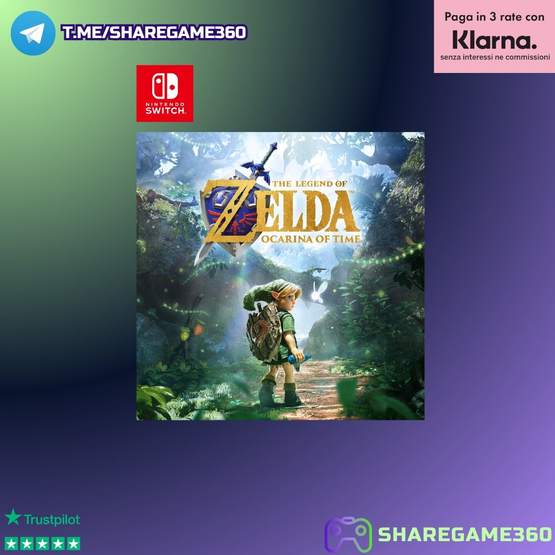 [PREORDINE] The Legend of Zelda Ocarina of Time [Account Nintendo Switch 2]