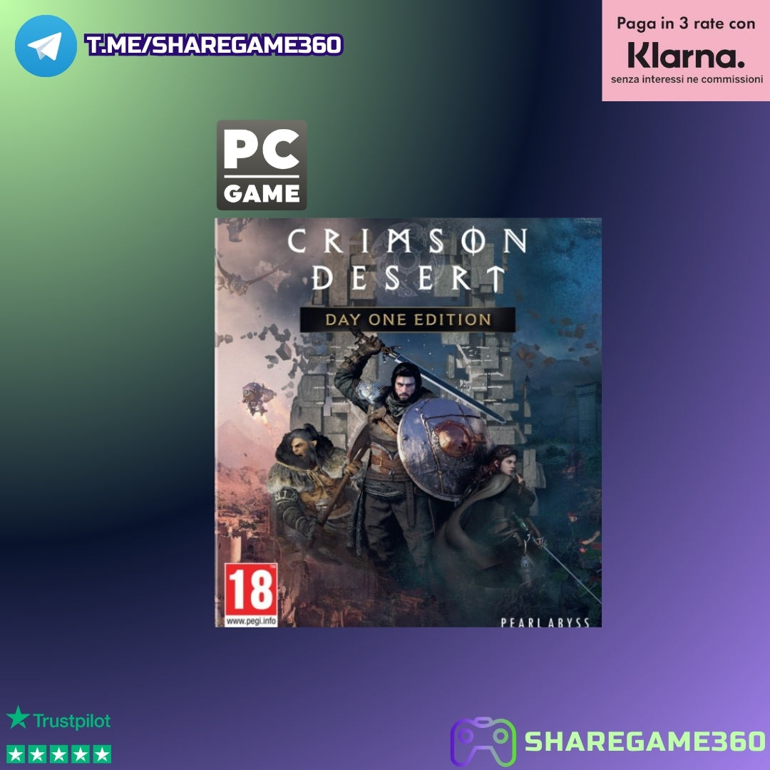 Crimson Desert [PC GAME] – Versione Digitale | ShareGame360