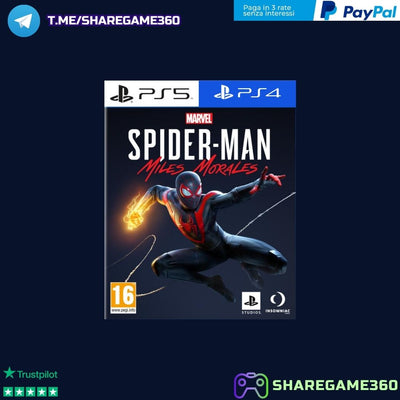 Spider-Man Miles Morales [Account PS4-PS5]