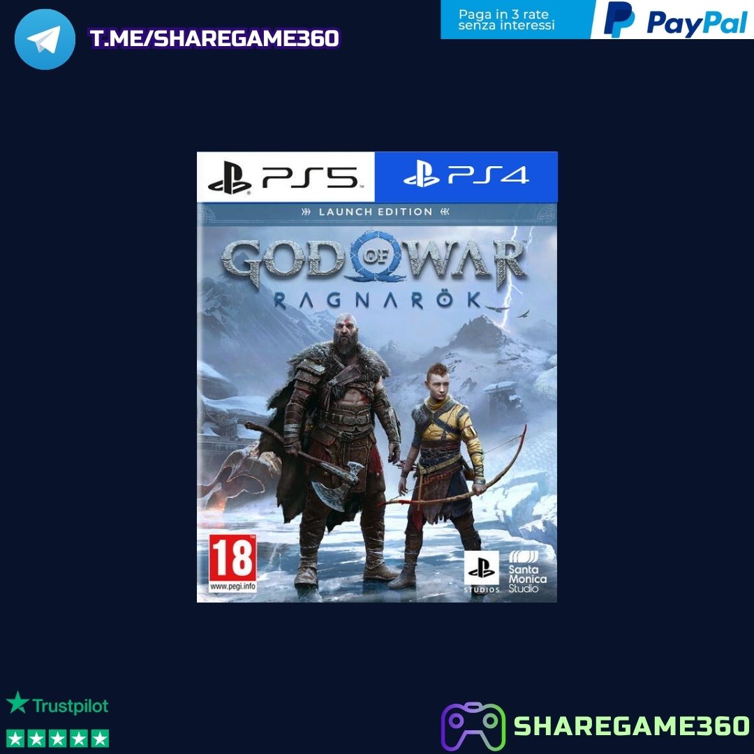 Noleggio God Of War Ragnarok [Account PS4-PS5]