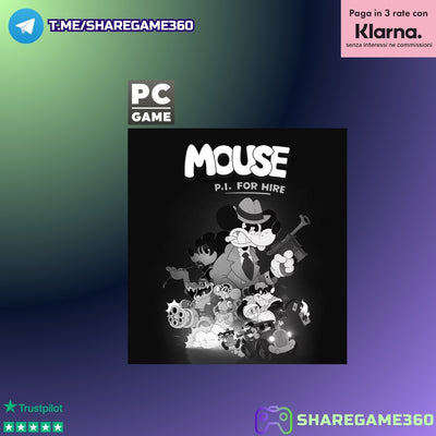 MOUSE: P.I. For Hire Account per Pc [PC GAME]