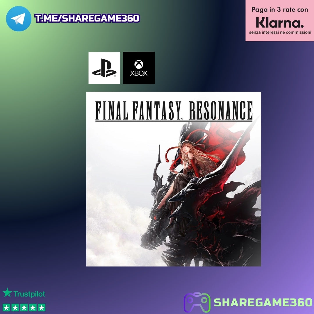 [PREORDER] Final Fantasy Resonance [Account PS5-Xbox Series X/S]