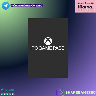 PC Game Pass 6-12 Mesi [Solo PC] – Abbonamento Digitale Ufficiale