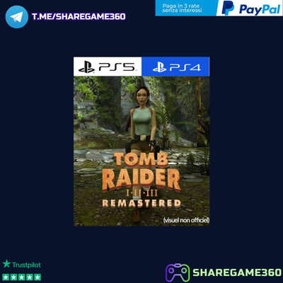 Noleggio Tomb Raider 1-3 Remastered [Account PS4-PS5]