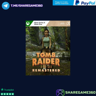 Tomb Raider 1-3 Remastered [Account Xbox One - Xbox Series X/S]