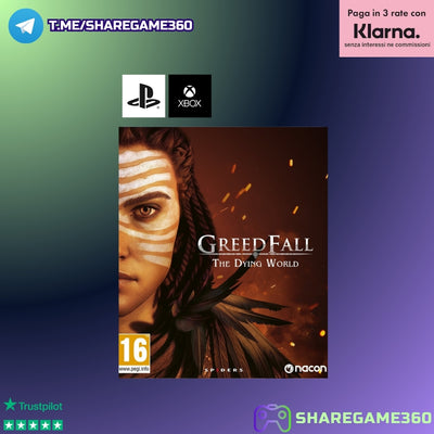 GreedFall: The Dying World [Account PS5 e Xbox Series X/S]